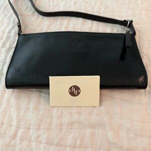 Monsac Black pocketbook with Certificate of Authenticity and dust bag